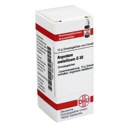 Abbildung: Argentum metallicum D 30 Globuli Globuli, 10 g PZN 02637724