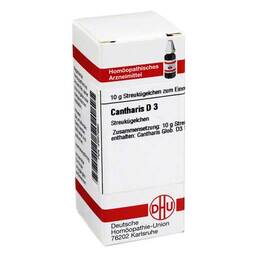 Abbildung: Cantharis D 3 Globuli Globuli, 10 g PZN 02637960