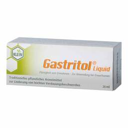Abbildung: Gastritol Liquid Flüssigkeit zum Einnehmen Tropfen, 20 ml PZN 02640413