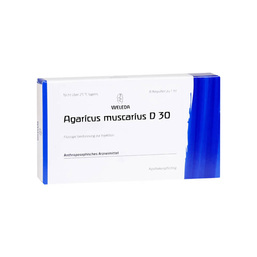 Abbildung: Agaricus Muscarius D 30 Ampullen Ampullen, 8X1 ml PZN 02640904