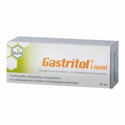 Abbildung: Gastritol Liquid Flüssigkeit zum Einnehmen Tropfen, 50 ml PZN 02641051