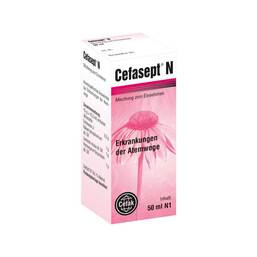 Abbildung: Cefasept N Tropfen 50 ml, Tropfen zum Einnehmen PZN 02641281