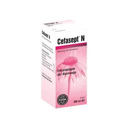 Abbildung: Cefasept N Tropfen 100 ml, Tropfen zum Einnehmen PZN 02641298