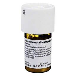 Abbildung: Argentum metallicum Präparat D 30 Trituration Trituration, 20 g PZN 02641401