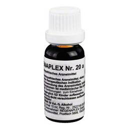 Abbildung: Regenaplex Nr.20 a Tropfen Tropfen, 15 ml PZN 02642062