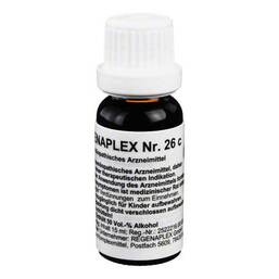 Abbildung: Regenaplex Nr.26 c Tropfen Tropfen, 15 ml PZN 02642257