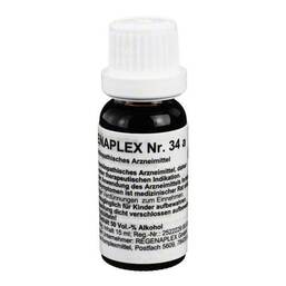 Abbildung: Regenaplex Nr.34 a Tropfen Tropfen, 15 ml PZN 02642435