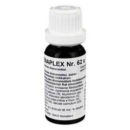Abbildung: Regenaplex Nr.62 a Tropfen Tropfen, 15 ml PZN 02643096