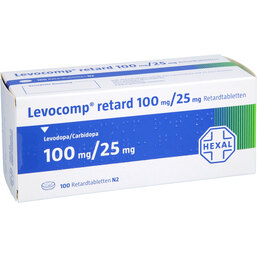 Abbildung: Levocomp retard 100 / 25 mg Ta 100 St, Retard-Tabletten PZN 02646373