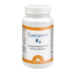 Abbildung: Curcumin K2 Dr. Jacob`s Kapseln Kapseln, 60 St PZN 02647384