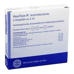 Abbildung: Hanotoxin M Injektionslösung Injektionslösung, 5X2 ml PZN 02647504