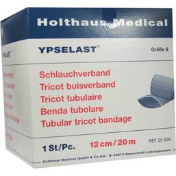 Abbildung: Schlauchverband Ypselast Größe 9 20 m weiß 1 St, Verband PZN 02651747