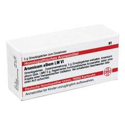Abbildung: DHU LM Arsenicum album VI Globuli Globuli, 5 g PZN 02658703