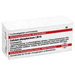 Abbildung: DHU LM Calcium phosphoricum VI G Globuli, 5 g PZN 02658873