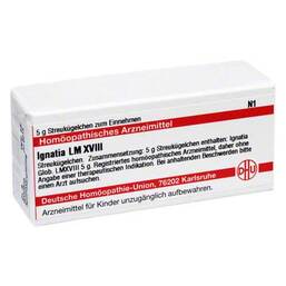 Abbildung: DHU LM Ignatia XVIII Globuli Globuli, 5 g PZN 02659430