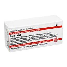 Abbildung: DHU LM Sepia VI Globuli Globuli, 5 g PZN 02660025