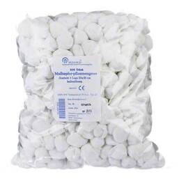Abbildung: Mulltupfer 20x20cm pflaumengroß unsteril 500 St, Tupfer PZN 02667122
