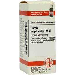 Abbildung: DHU LM Carbo vegetabilis VI 10 ml, Dilution PZN 02668009