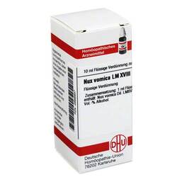 Abbildung: DHU LM Nux vomica XVIII 10 ml, Dilution PZN 02668937