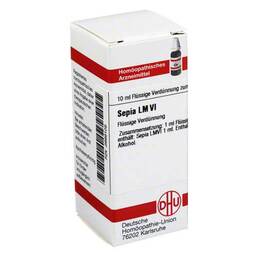 Abbildung: DHU LM Sepia VI Dilution, 10 ml PZN 02669109