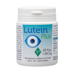 Abbildung: Lutein 6 mg plus Kapseln Kapseln, 60 St PZN 02680252