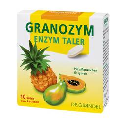 Abbildung: Granozym Enzym Taler Grandel 10 St PZN 02683049
