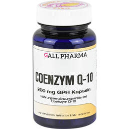 Abbildung: Coenzym Q10 GPH 200 mg Kapseln 60 St, Kapseln PZN 02683196