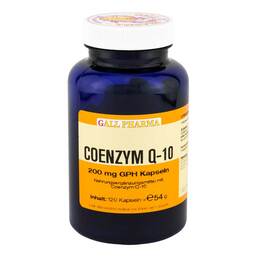 Abbildung: Coenzym Q10 GPH 200 mg Kapseln Kapseln, 120 St PZN 02683204
