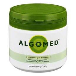 Abbildung: Algomed Chlorella vulgaris Mikroalgen 300 mg Tabletten Tabletten, 350 g PZN 02684899