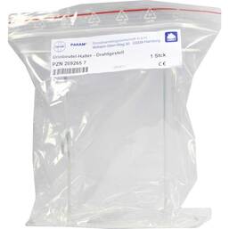 Abbildung: Urinbeutel Halter Drahtgestel Beutel, 1 St PZN 02692657
