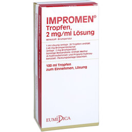 Abbildung: Impromen Tropfen 2mg / ml Lösung 100 ml, Tropfen zum Einnehmen PZN 02697293