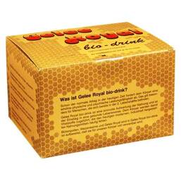 Abbildung: Gelee Royal Bio Drink Trinkfläschchen Trinkampullen, 20X10 ml PZN 02707962