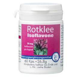 Abbildung: Rotklee Isoflavone Kapseln 60 St, Kapseln PZN 02708915