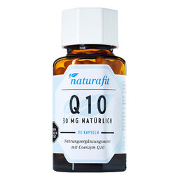 Abbildung: Naturafit Q10 30 mg Kapseln Kapseln, 90 St PZN 02717966