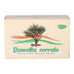 Abbildung: Boswellia serrata 400 mg Tabletten 100 St, Tabletten PZN 02724239