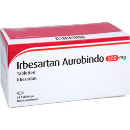 Abbildung: Irbesartan Aurobindo 300 mg Tabletten 98 St, Tabletten PZN 02724469