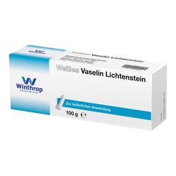 Abbildung: Vaseline weiß DAB 10 Lichtenstein Salbe, 100 g PZN 02726853