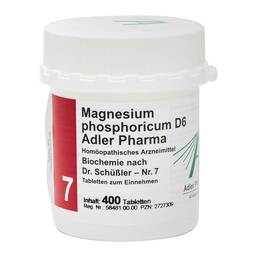 Abbildung: Biochemie Adler 7 Magnesium Tabletten, 400 St PZN 02727309