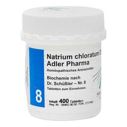 Abbildung: Biochemie Adler 8 Natrium ch Tabletten, 400 St PZN 02727485