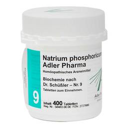 Abbildung: Biochemie Adler 9 Natrium ph Tabletten, 400 St PZN 02727686