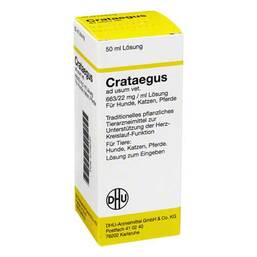 Abbildung: DHU Crataegus ad usum vet. Dilution Dilution, 50 ml PZN 02728237