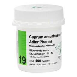 Abbildung: Biochemie Adler 19 Cuprum ar Tabletten, 400 St PZN 02730352