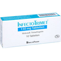 Abbildung: Infectotrimet 150 mg Tabletten 10 St, Tabletten PZN 02736113