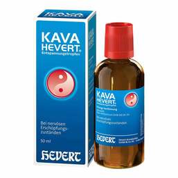Abbildung: Kava Hevert Entspannungstropfen 50 ml, Tropfen PZN 02736662
