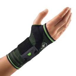 Abbildung: Bort Manubasic Sport Bandage re.x-large schw / grün 1 St, Bandage PZN 02738477