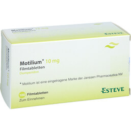 Abbildung: Motilium Filmtabletten 100 St, Filmtabletten PZN 02739979