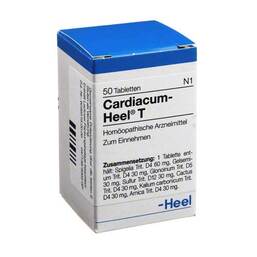 Abbildung: Cardiacum Heel T Tabletten 50 St, Tabletten PZN 02740215