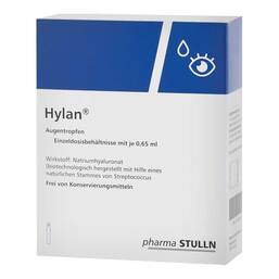 Abbildung: Hylan 0,65 ml Augentropfen 60 St, Augentropfen PZN 02742645