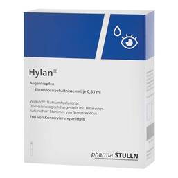 Abbildung: Hylan 0,65 ml Augentropfen 120 St, Augentropfen PZN 02742697