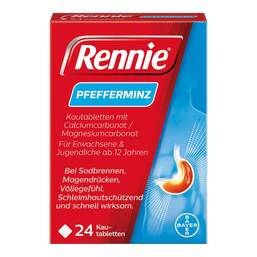 Abbildung: Rennie Kautabletten Kautabletten, 24 St PZN 02751816